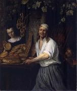 Jan Steen, The Leiden Baker Arent Oostwaard and his wife Catharina Keizerswaard